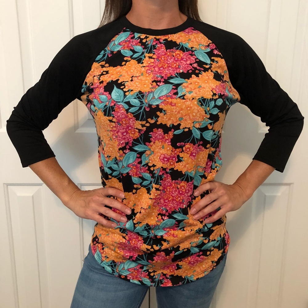 LuLaRoe Randy Baseball Tee